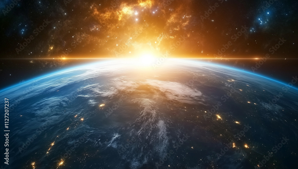 Looking down on Earth from Space Looking down on Earth from Space
