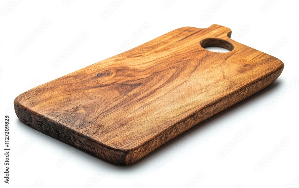 wooden Cutting Board, isolated on white background, full depth of field wooden Cutting Board, isolated on white background, full depth of field