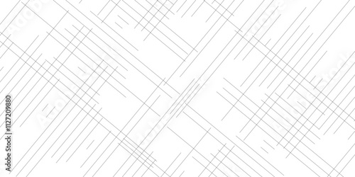 Seamless pattern with thin diagonal lines. Black and white abstract background.