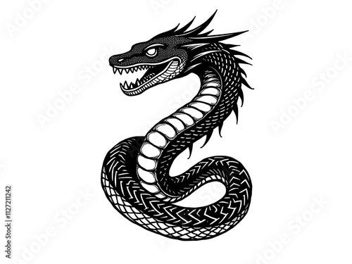 black dragon tattoo