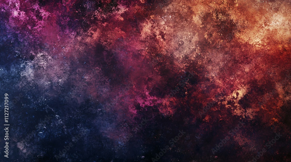 Obraz premium Abstract Cosmic Nebula Textured Background Image