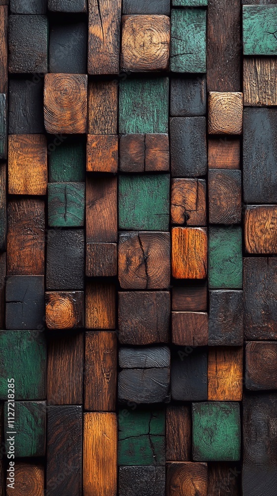 background showing a wall covered with various squares, dark green in color. with space for text background showing a wall covered with various squares, dark green in color. with space for text