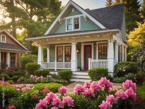 house in the garden