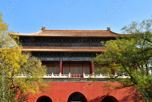 Beijingi; China - november 6 2024 : Forbidden City photo