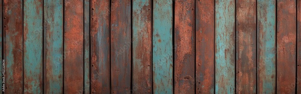 Weathered wooden planks create a rustic background effect Weathered wooden planks create a rustic background effect