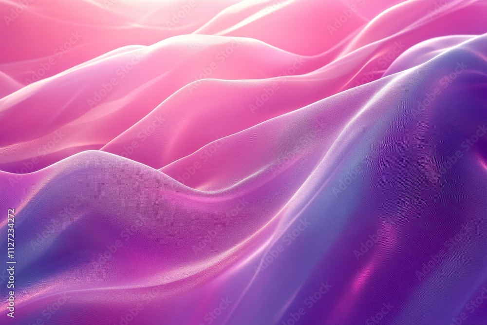 Fototapeta premium Soft Futuristic Holographic Light Background