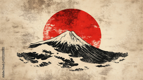 「赤色グラフィックスシーン：鮮やかな赤の描写とその美学」 generative ai