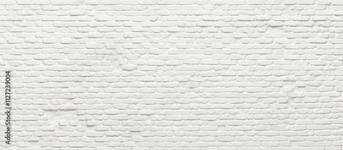 white brick wall background...