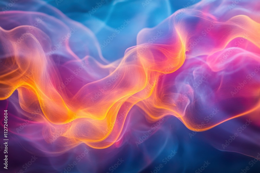 Fototapeta premium Abstract Warm Light Patterns in Motion Blur