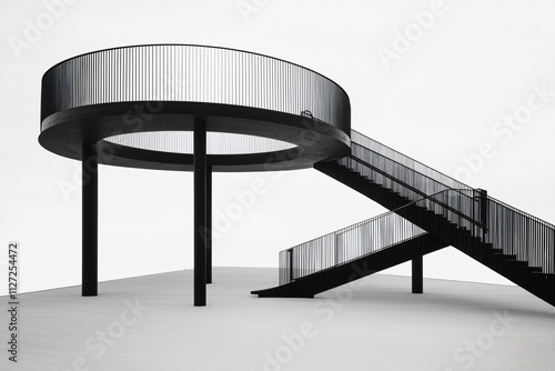 conceptual roller coaster structure photo