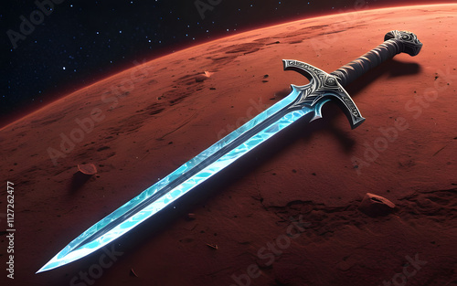 An ancient sword forged from a fallen star photo