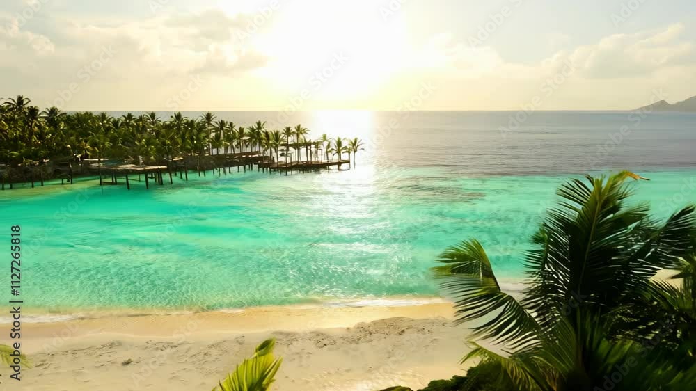 Paradise Beach Resort Hideaway Symbolizes Escape from Modern Life Stress Paradise Beach Resort Hideaway Symbolizes Escape from Modern Life Stress