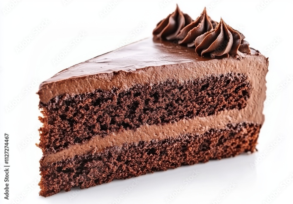 Delicious Slice of Rich Chocolate Cake with Creamy Chocolate Frosting and Moist Layers Perfect for Dessert Lovers and Special Occasions Delicious Slice of Rich Chocolate Cake with Creamy Chocolate Frosting and Moist Layers Perfect for Dessert Lovers and Special Occasions