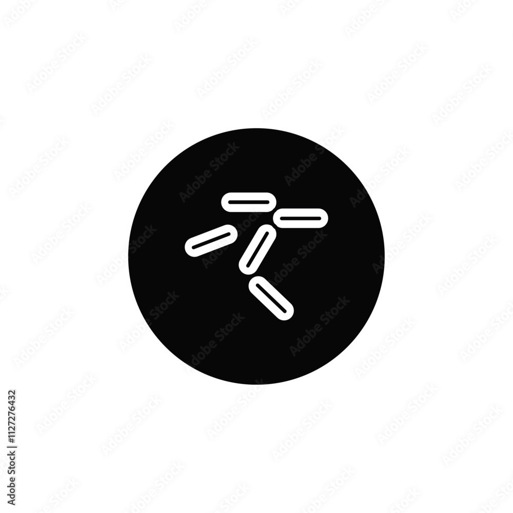Yeast icon Vector flat thin line illustration Yeast icon Vector flat thin line illustration