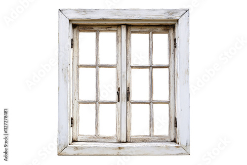 a white window with many windows
