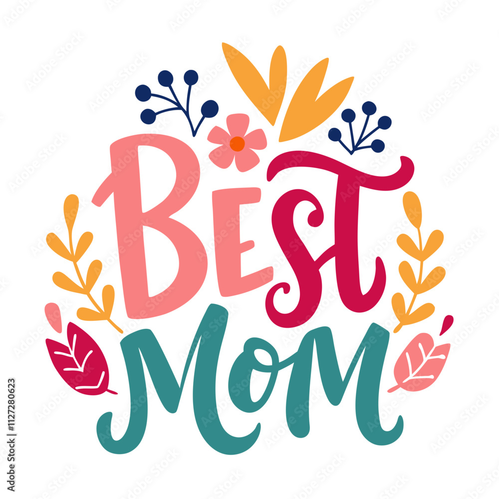 Obraz premium Mother's Day typography