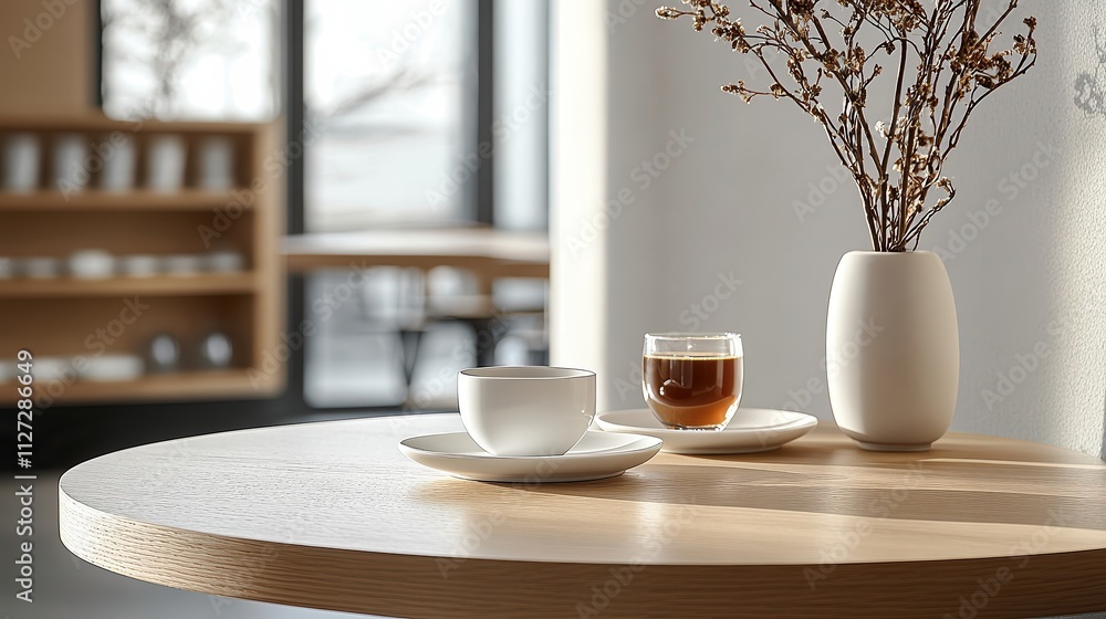 Circular wood tabletop with matte ash finish stands out with clean, seamless surface, perfect for minimalist décor while retaining a warm, organic aesthetic. Circular wood tabletop with matte ash finish stands out with clean, seamless surface, perfect for minimalist décor while retaining a warm, organic aesthetic.