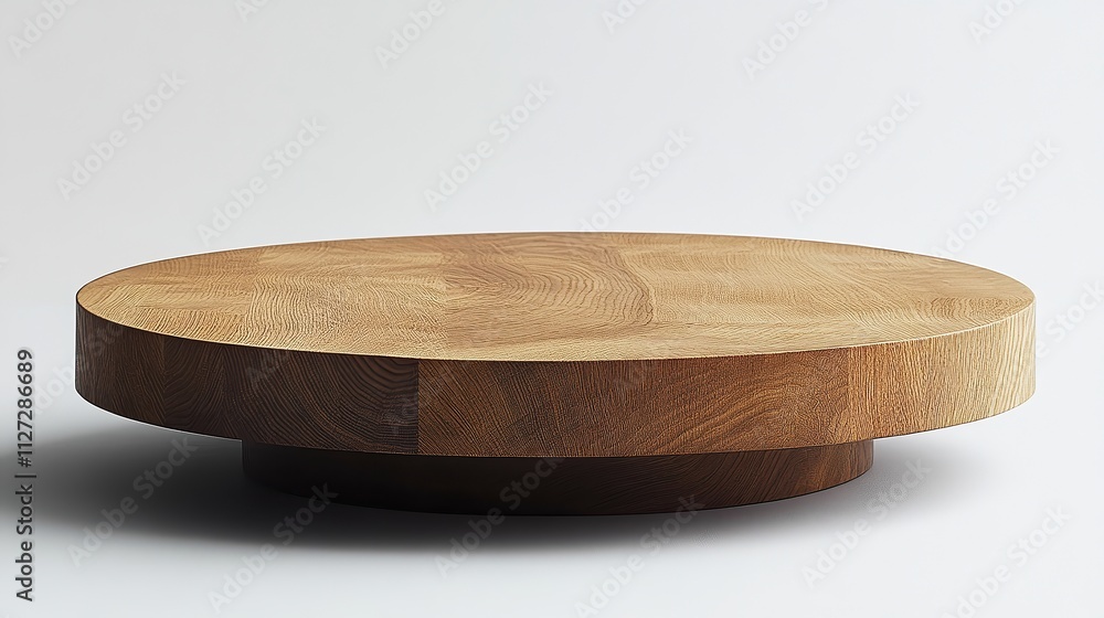 Circular wood tabletop with matte ash finish stands out with clean, seamless surface, perfect for minimalist décor while retaining a warm, organic aesthetic. Circular wood tabletop with matte ash finish stands out with clean, seamless surface, perfect for minimalist décor while retaining a warm, organic aesthetic.
