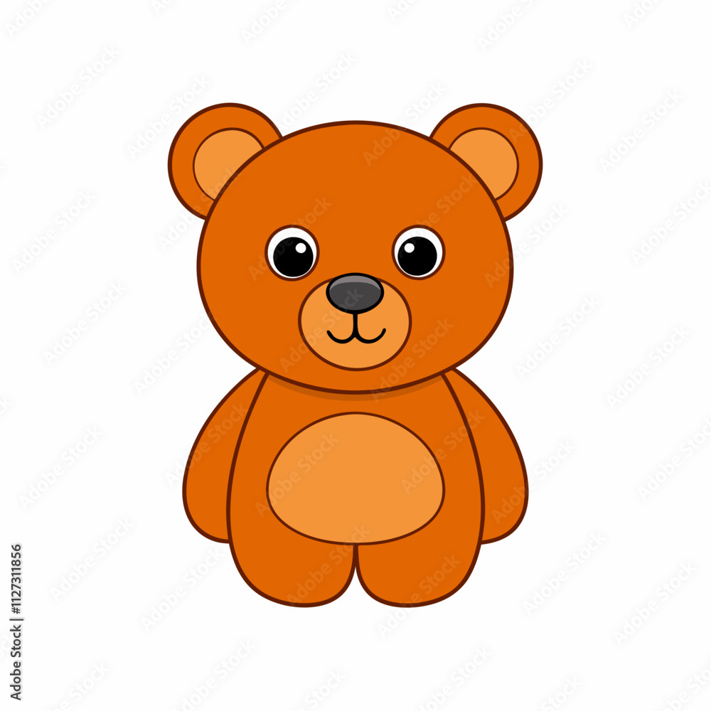 Cute Bear Clipart: Adorable Bear Illustration for Print and Design Cute Bear Clipart: Adorable Bear Illustration for Print and Design