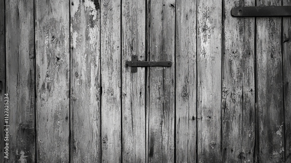 Door of old barn with copy space Door of old barn with copy space