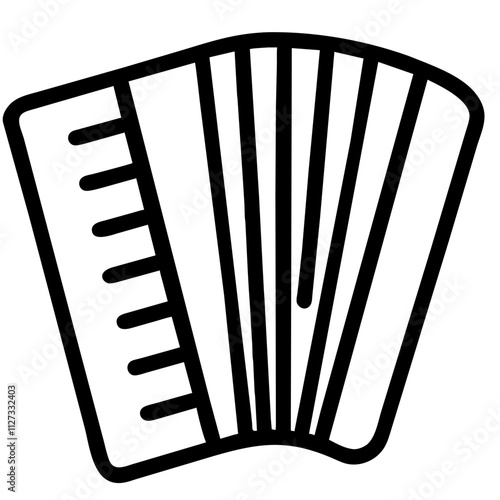 Icon of an Accordion
