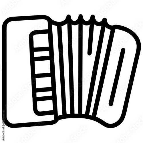 Icon of an Accordion
