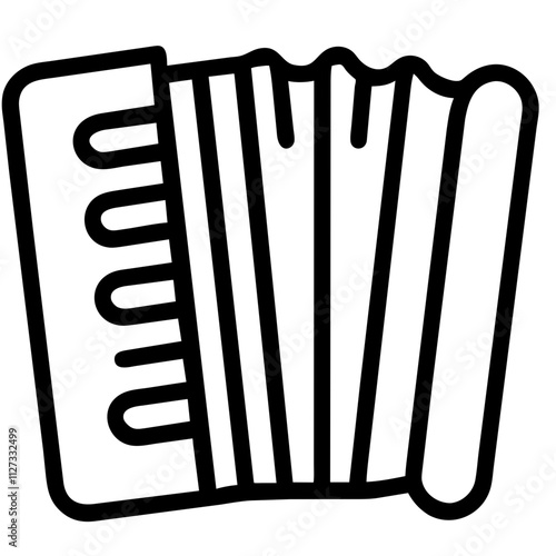 Icon of an Accordion
