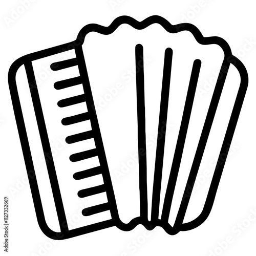 Icon of an Accordion
