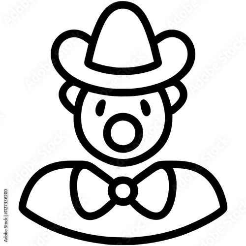 Icon of a Circus Clown
