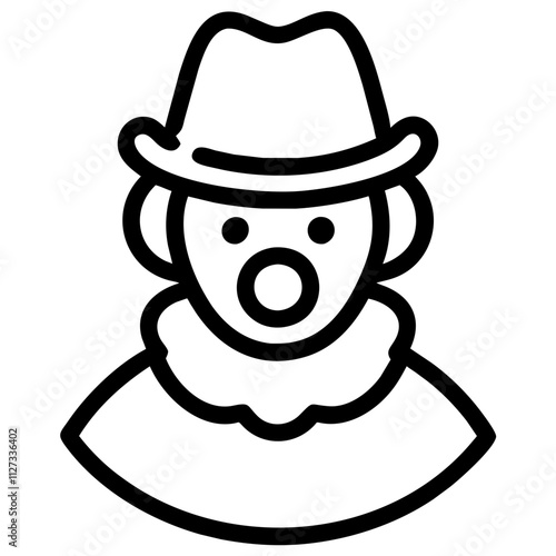 Icon of a Circus Clown
