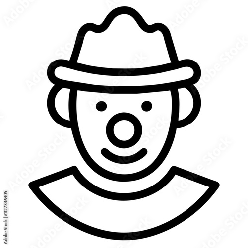 Icon of a Circus Clown

