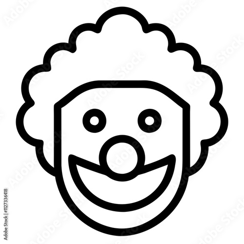 Icon of a Circus Clown
