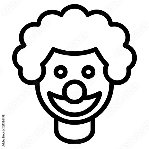 Icon of a Circus Clown
