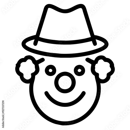 Icon of a Circus Clown
