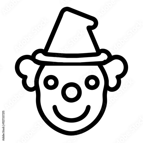 Icon of a Circus Clown
