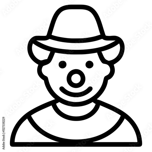 Icon of a Circus Clown
