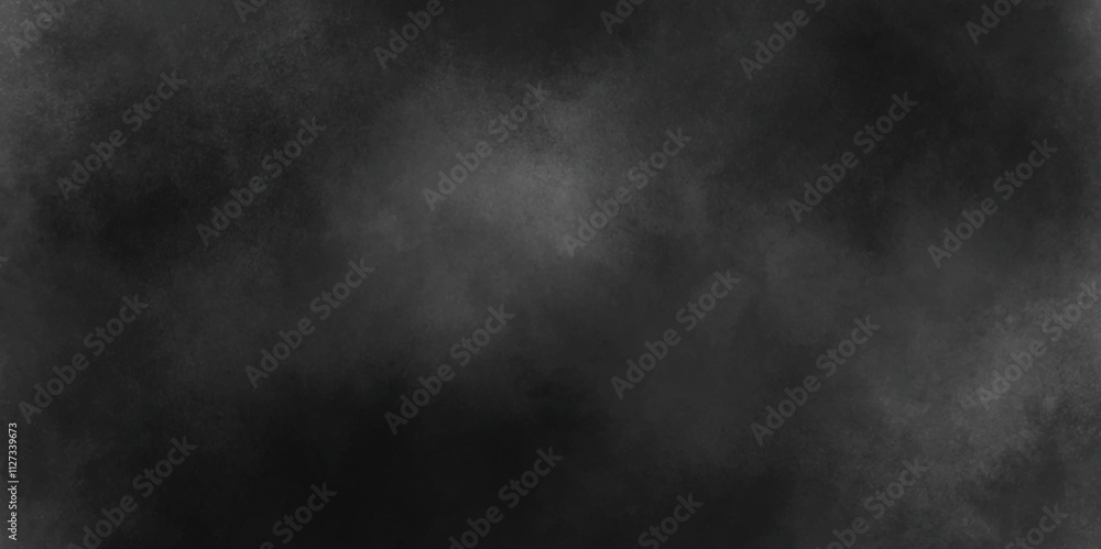 Rustic modern art watercolor atmosphere overlay effect black smoke texture overlays on abstract powder explosions Isolated background, dark gray distressed paper textured illustration grunge texture. Rustic modern art watercolor atmosphere overlay effect black smoke texture overlays on abstract powder explosions Isolated background, dark gray distressed paper textured illustration grunge texture.