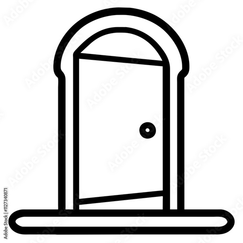 Icon of an Open Door