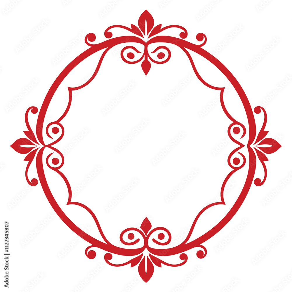 Decorative Frame Border Design with Ornament, Easily Editable Vector File MiLon Graphic Decorative Frame Border Design with Ornament, Easily Editable Vector File MiLon Graphic