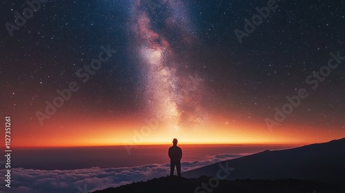 Majestic Mauna Kea summit sunset showcasing observatory with starlit sky ideal for nature lovers and astronomy enthusiasts