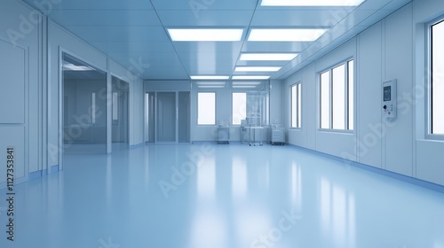 Wallpaper Mural Cleanroom interior with medical equipment. Torontodigital.ca