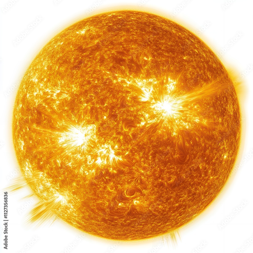 Intense Solar Flares Erupting Intense Solar Flares Erupting