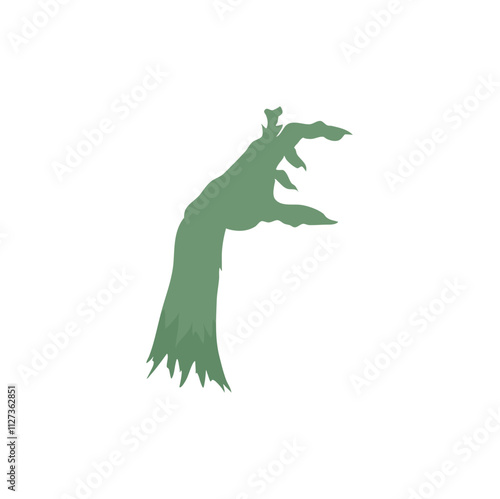 Cartoon halloween zombie hands