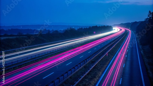 Night Highway Long Exposure...