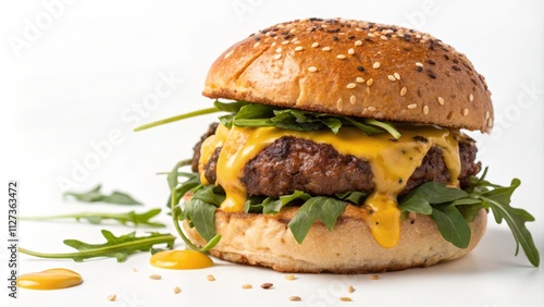 Juicy Cheeseburger with Aru...