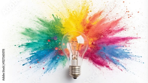 Colorful Explosion Lightbul...