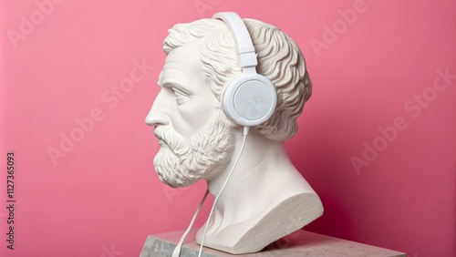 Classical Bust with Modern ...