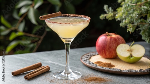 Apple Cinnamon Martini Cock...