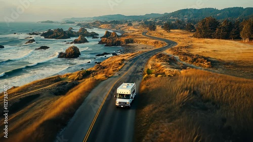 Coastal Highway Road Trip: Campervan Adventure