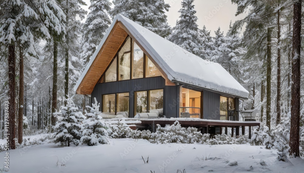 Stunning Modern AFrame House Cabin Nestled in a Winter Wonderland A SnowCovered Retreat Surrounded by Majestic Forests, Perfect for Cozy Getaways and Nature Lovers Alike Stunning Modern AFrame House Cabin Nestled in a Winter Wonderland A SnowCovered Retreat Surrounded by Majestic Forests, Perfect for Cozy Getaways and Nature Lovers Alike